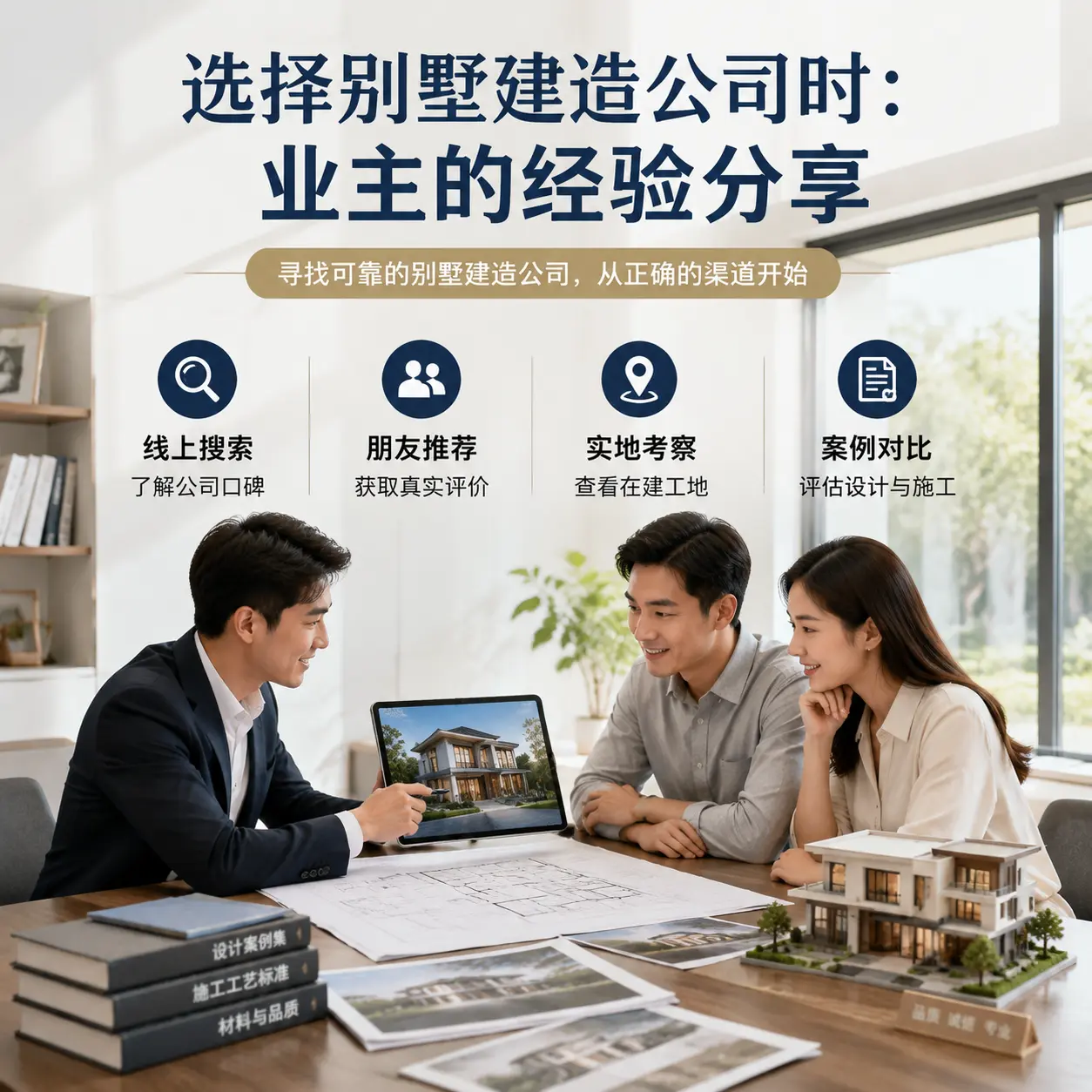 选择别墅建造公司时: 花溪 业主的经验分享
