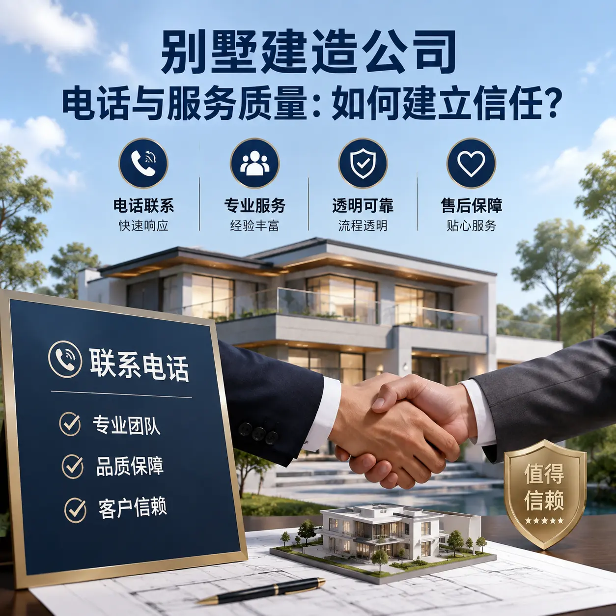 别墅建造公司电话与服务质量:如何建立信任?
