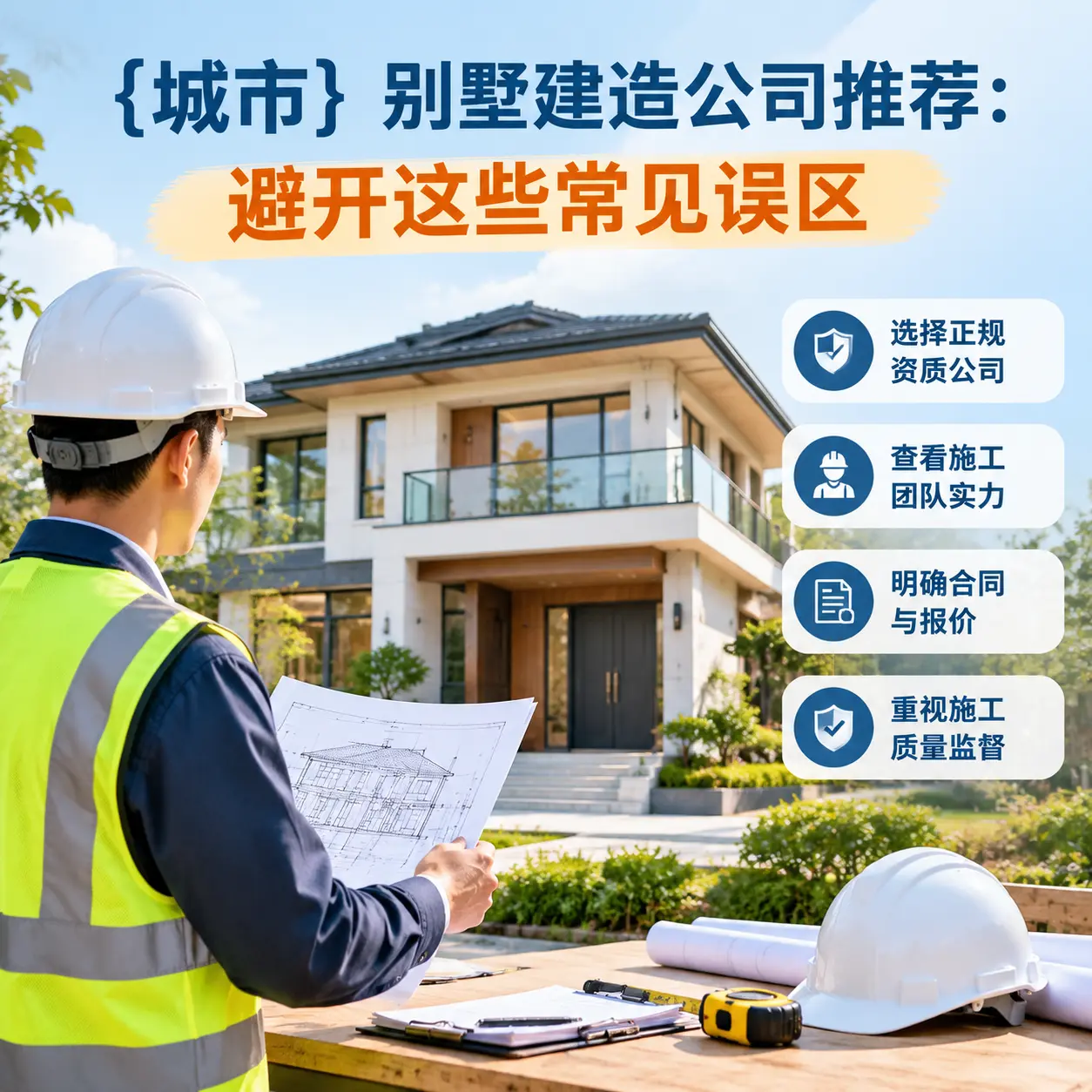 花溪 别墅建造公司推荐:避开这些常见误区