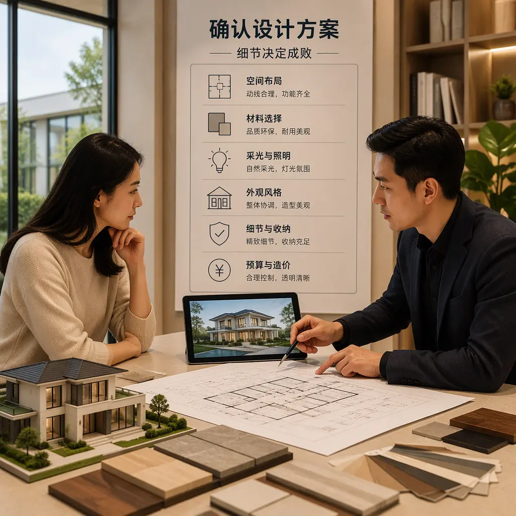 别墅建造公司推荐:与设计师沟通的有效技巧在 花溪