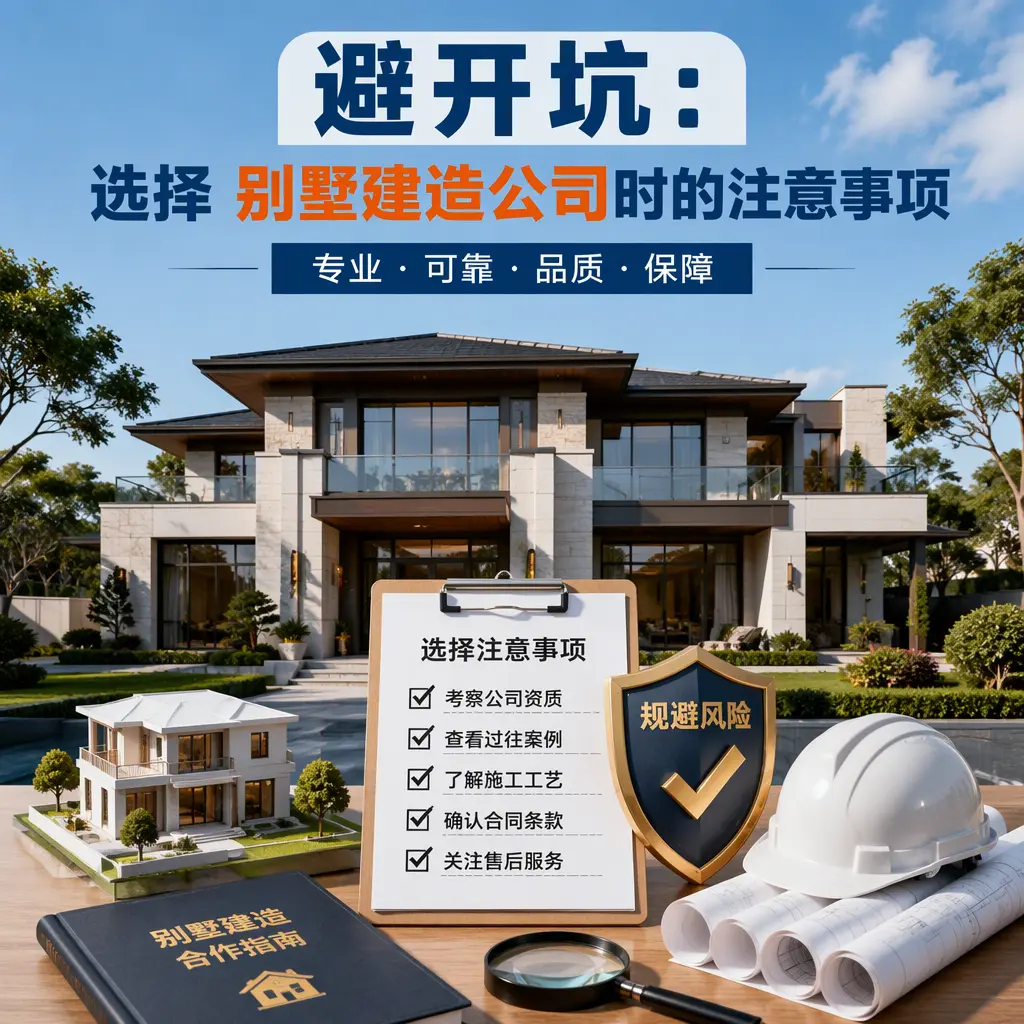 避开坑:选择 花溪 别墅建造公司时的注意事项