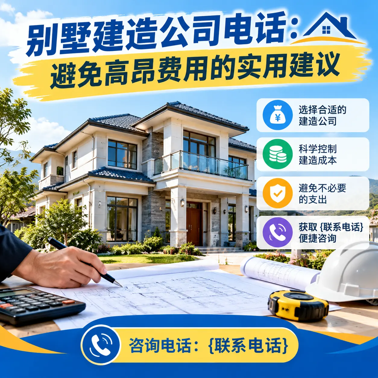 花溪别墅建造公司电话：避免高昂费用的实用建议