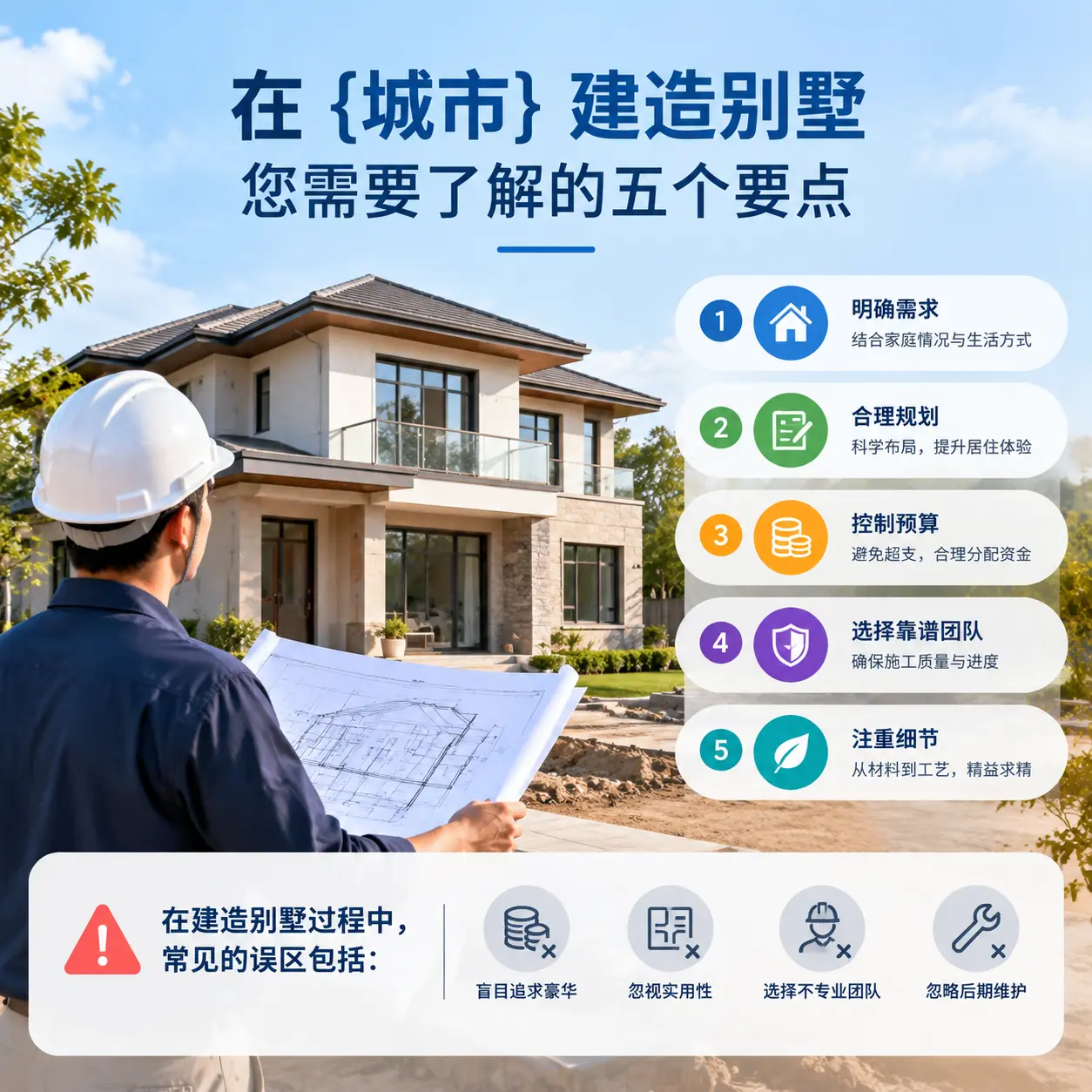在 花溪 建造别墅,您需要了解的五个要点
