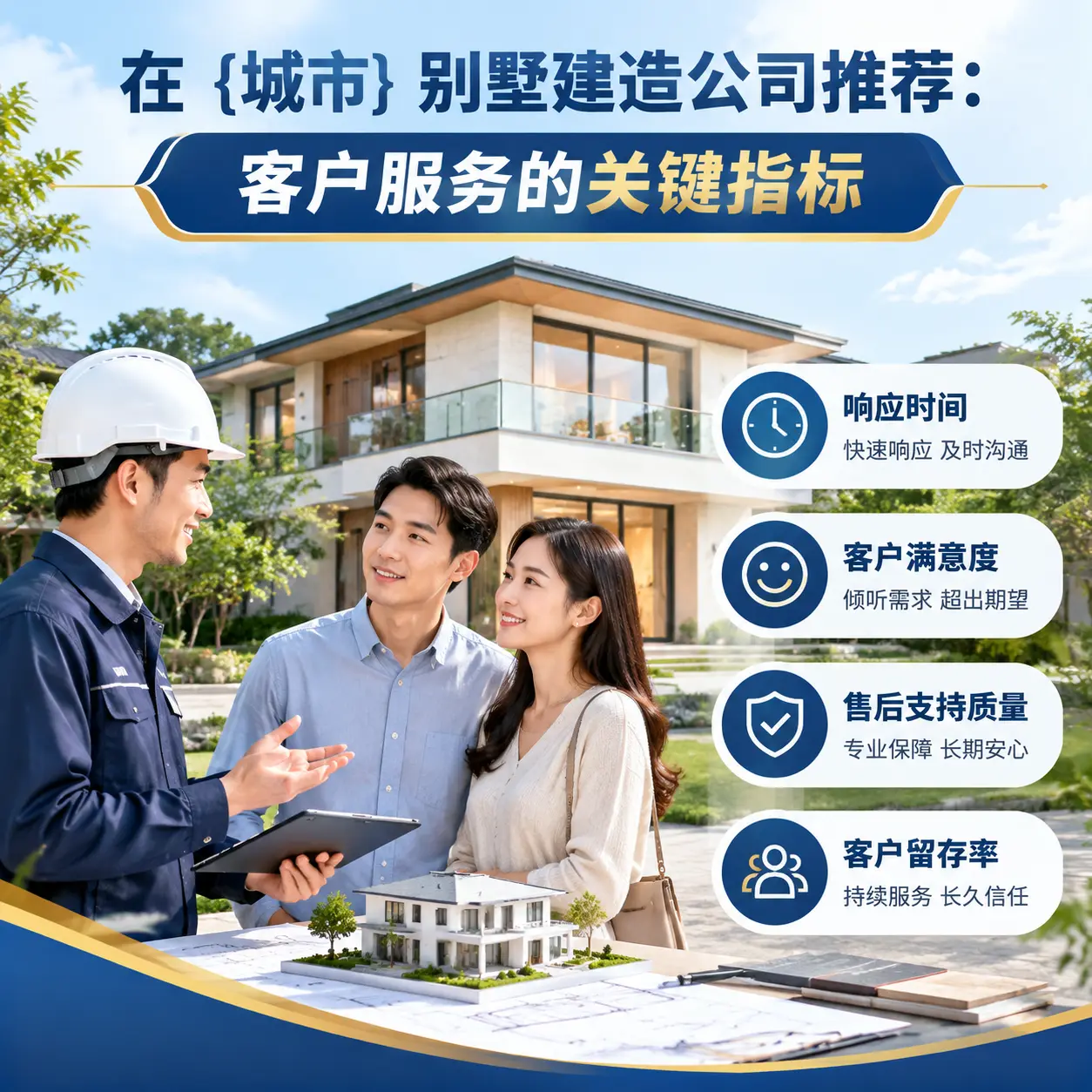 在 花溪 别墅建造公司推荐：客户服务的关键指标