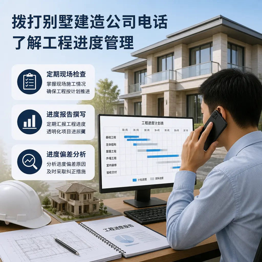 拨打花溪别墅建造公司电话，了解工程进度管理