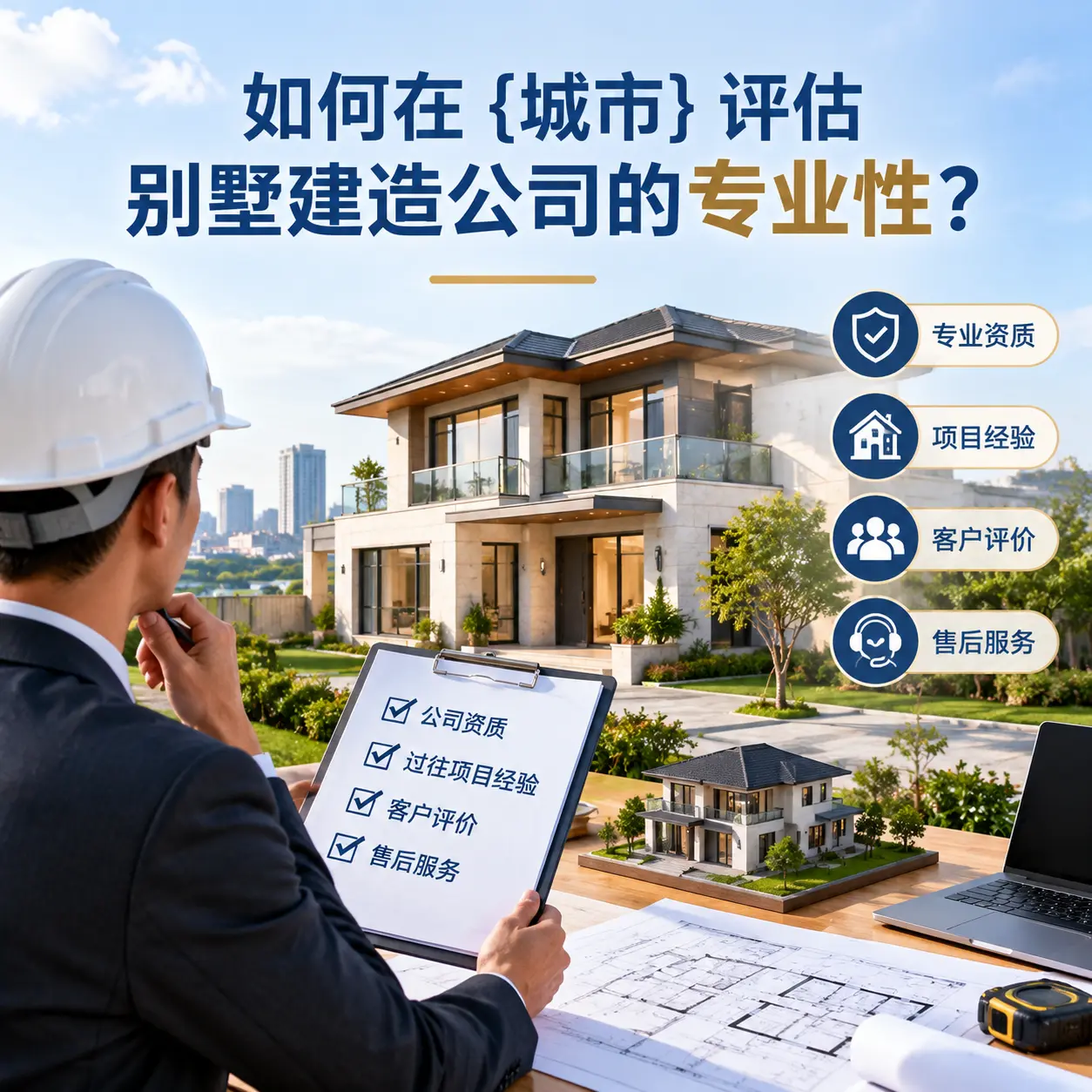 如何在 花溪 评估别墅建造公司的专业性?