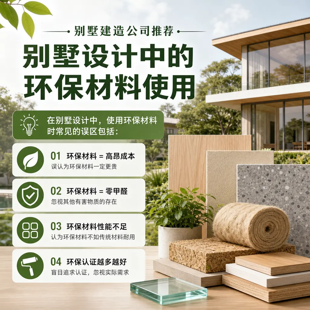 别墅建造公司推荐： 花溪 别墅设计中的环保材料使用