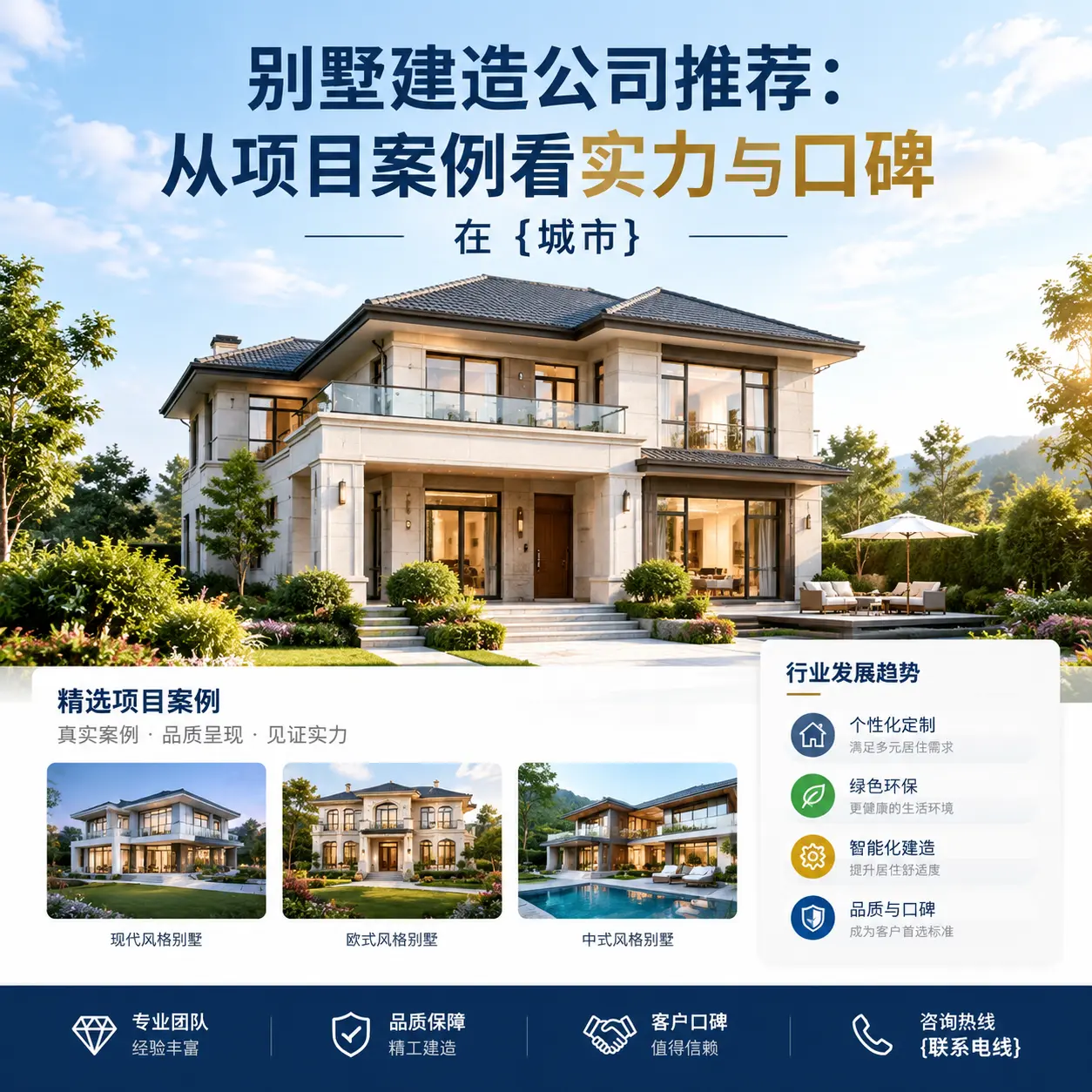 别墅建造公司推荐：从项目案例看实力与口碑在 花溪